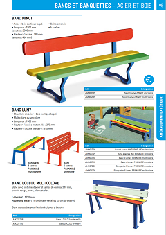 Structure multi-jeux d'extérieur Gymino, structure de jeux de plein air  pour maternelle - Cofradis