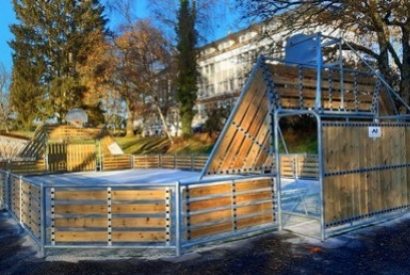 Installation d’un terrain Multi Sport pour le lycée Henri Queuille (19160)